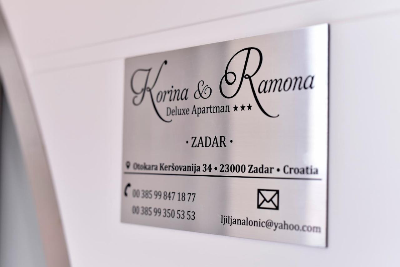 Deluxe Apartman Korina & Ramona Ζαντάρ Εξωτερικό φωτογραφία